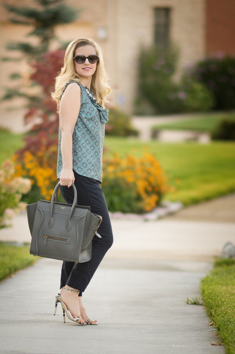 Petite Fashion and Style | J. Crew Margot Top | Click to read more...