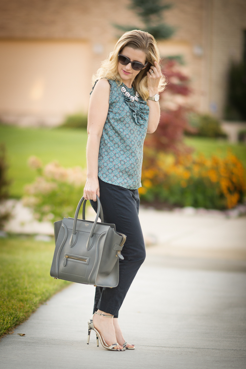 Petite Fashion and Style | J. Crew Margot Top | Click to read more...p