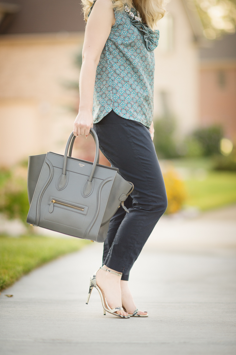 Petite Fashion and Style | J. Crew Margot Top | Click to read more...