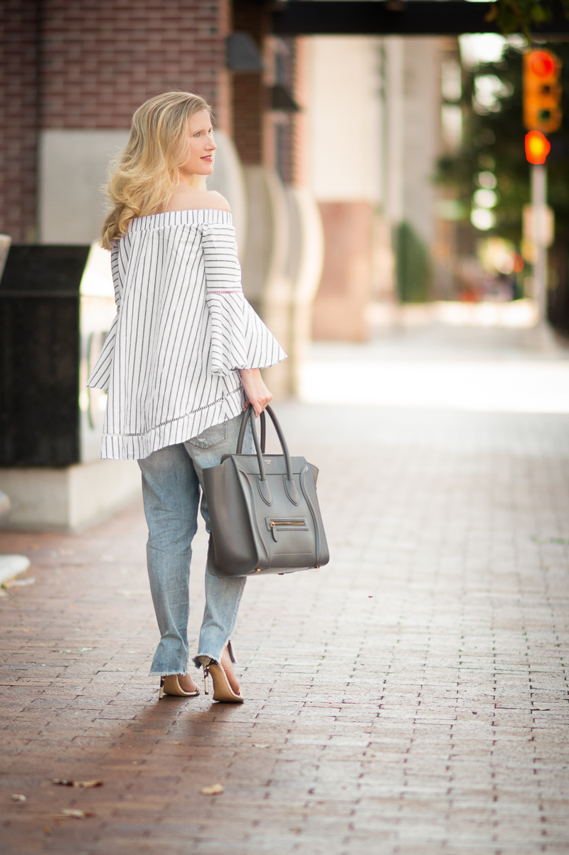 Off the shoulder top