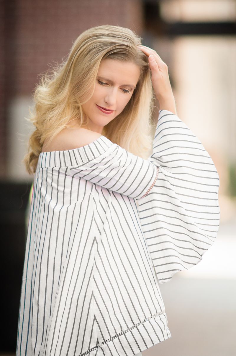 Off the shoulder top