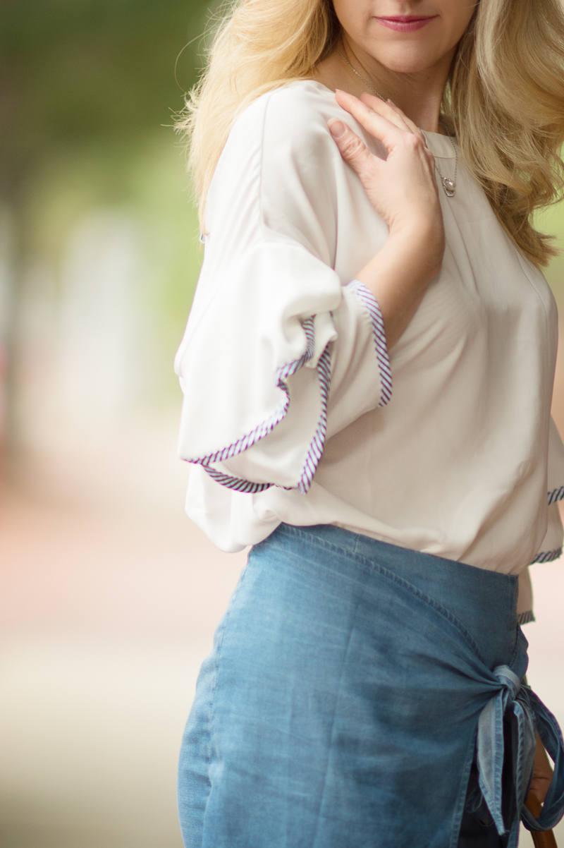 ruffle top