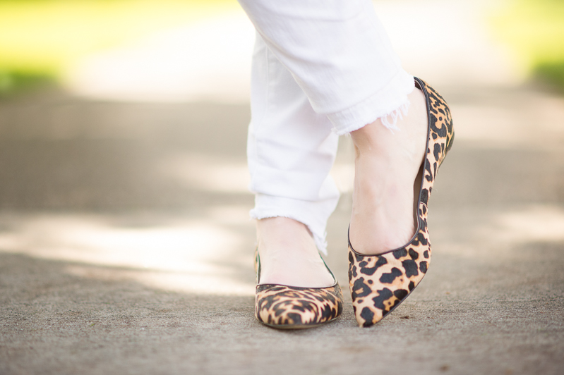 Petite Fashion and Style | BP Camel Cardigan | Ivanka Trump Lepoard Flats | Click to Read More...