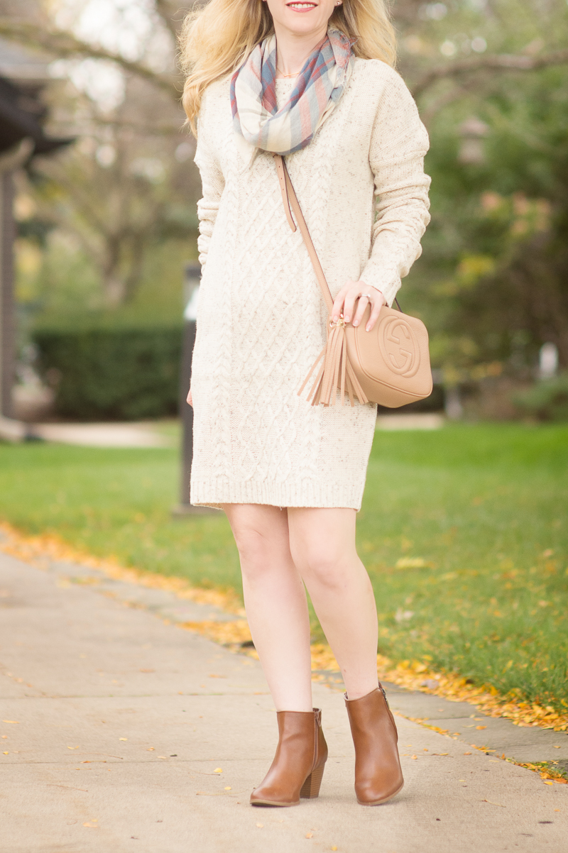 Petite Fashion and Style | Jack by BB Dakota Macey Sweater Dress | Click to Read More...