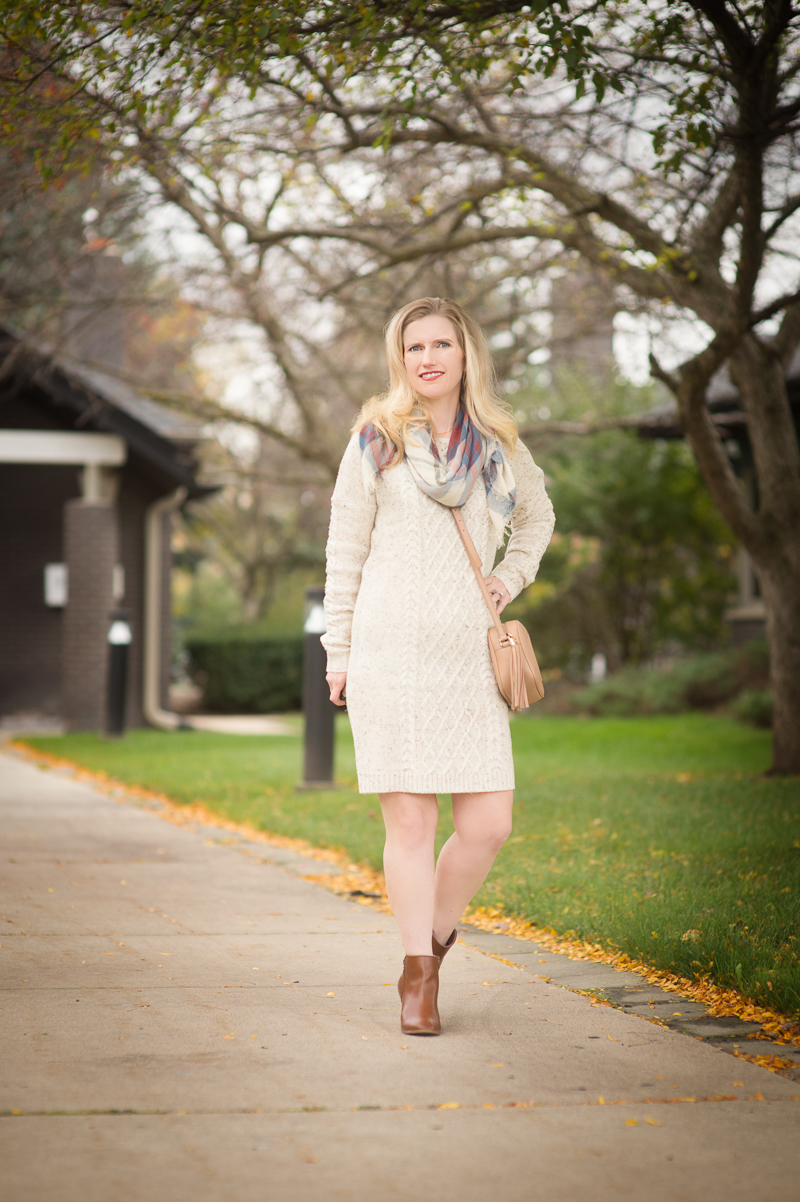 Petite Fashion and Style | Jack by BB Dakota Macey Sweater Dress | Click to Read More...