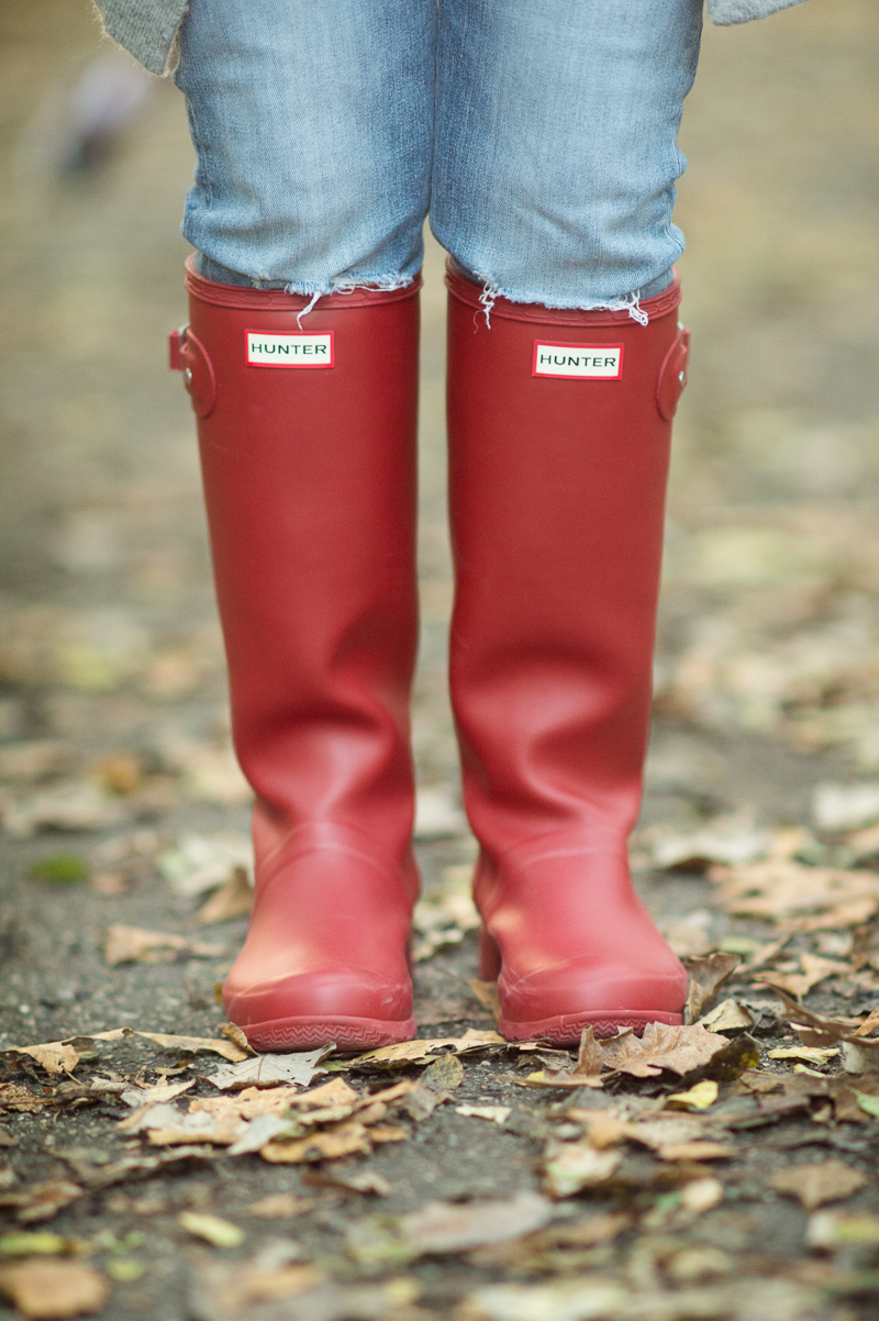 Petite Fashion and Style | Red Hunter Boots | Click to Read More...