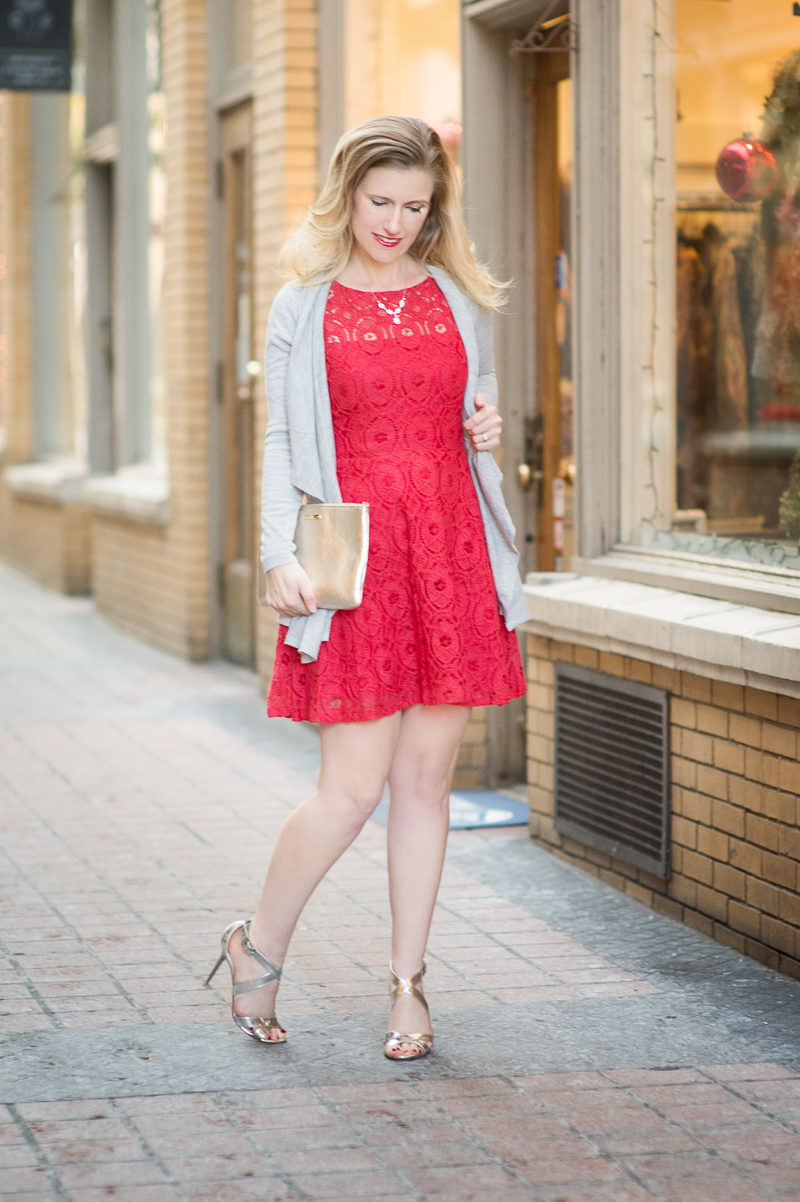 Petite Fashion and Style | BB Dakota Renley Fit and Flare Dress | Click to Read More..