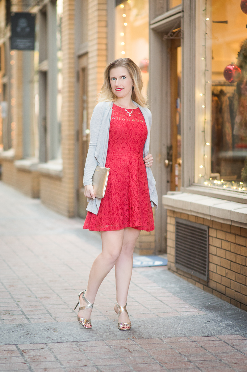Petite Fashion and Style | BB Dakota Renley Fit and Flare Dress | Click to Read More..