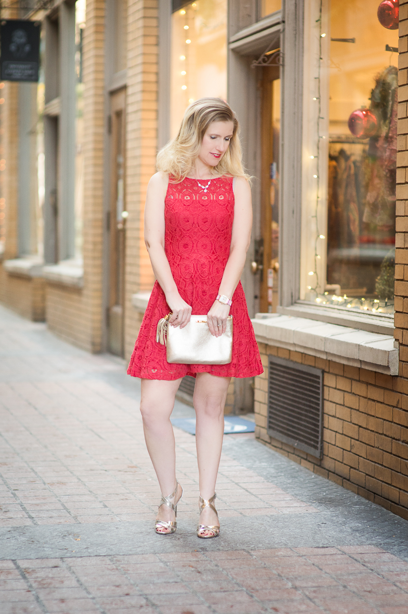 Petite Fashion and Style | BB Dakota Renley Fit and Flare Dress | Click to Read More..