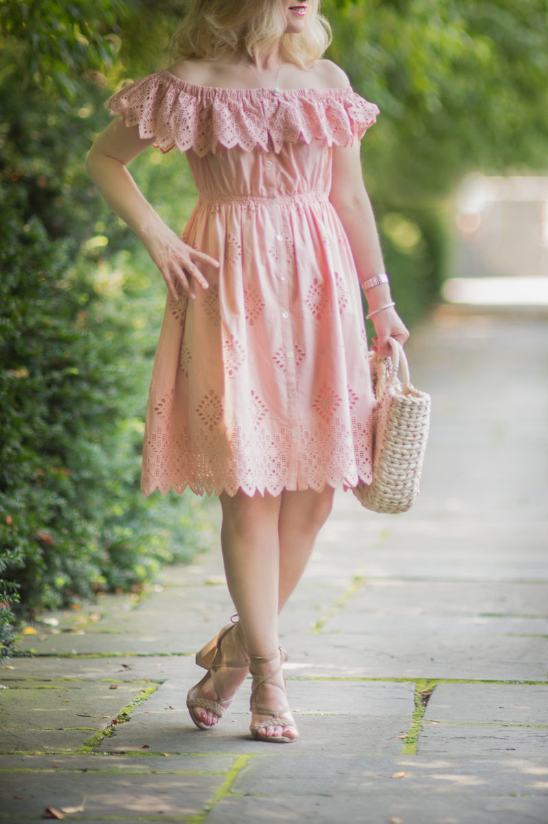 Petite Fashion and Style Blog | Sea Daniella Ruffle Dress | Click to Read More...