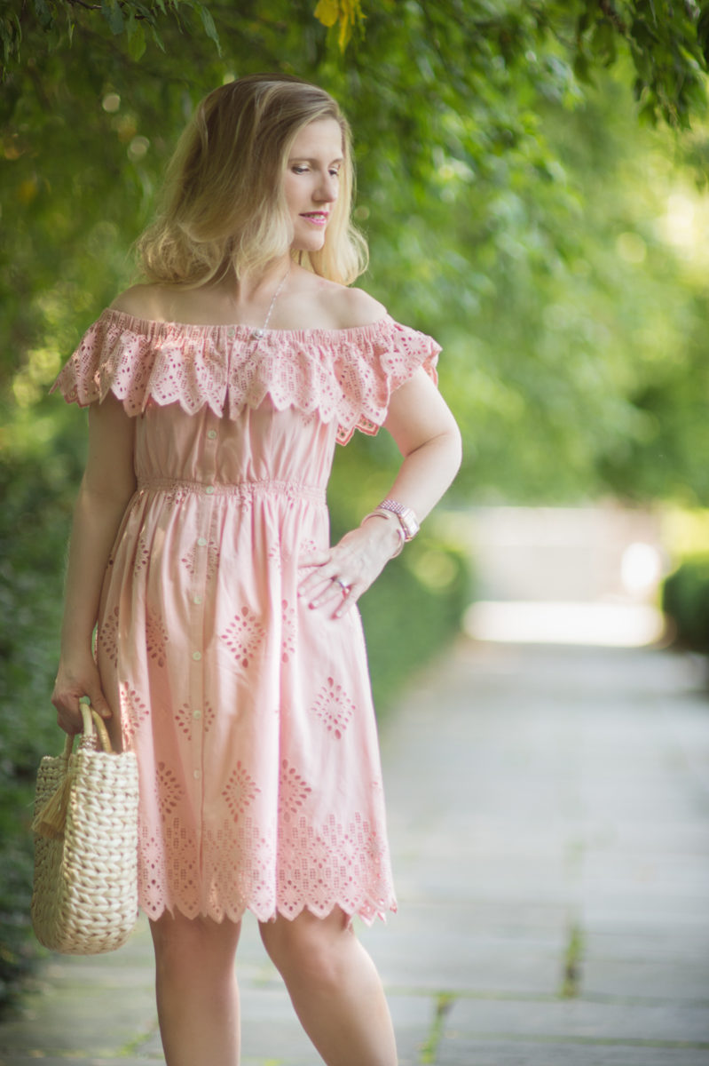 Petite Fashion and Style Blog | Sea Daniella Ruffle Dress | Click to Read More...