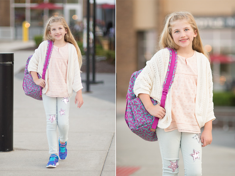 Petite Fashion and Style Blog | Briarwood Mall Back to School | Vera Bradley Backpacks | Click to Read More...