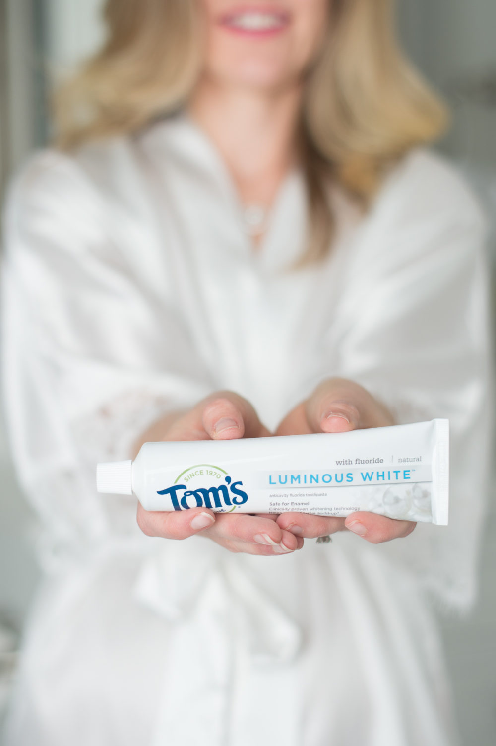 Petite Fashion Blog | Tom's of Maine Luminous White Toothpaste