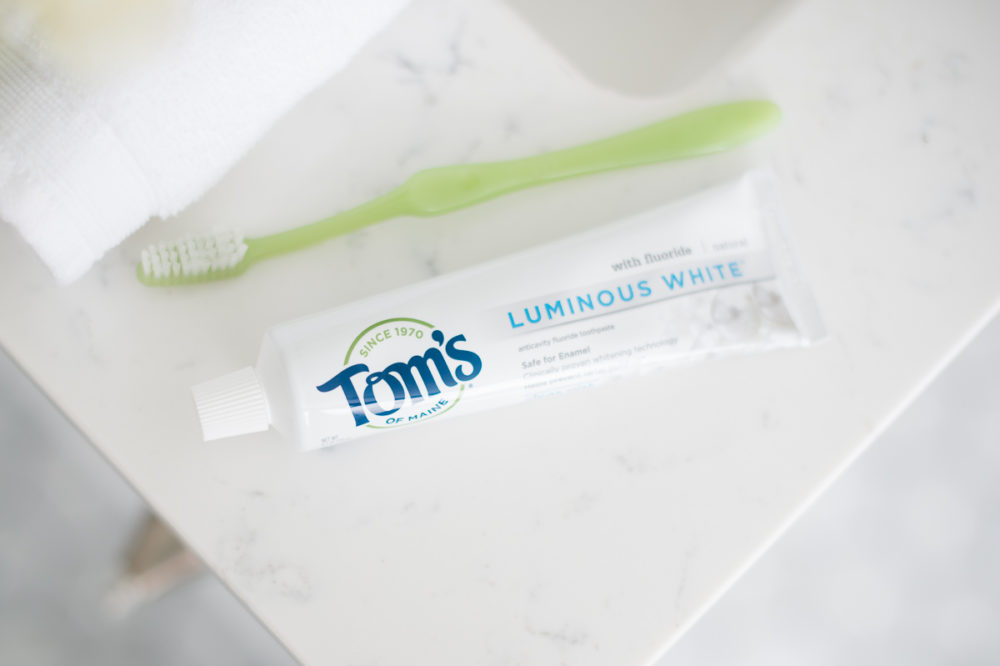 Petite Fashion Blog | Tom's of Maine Luminous White Toothpaste