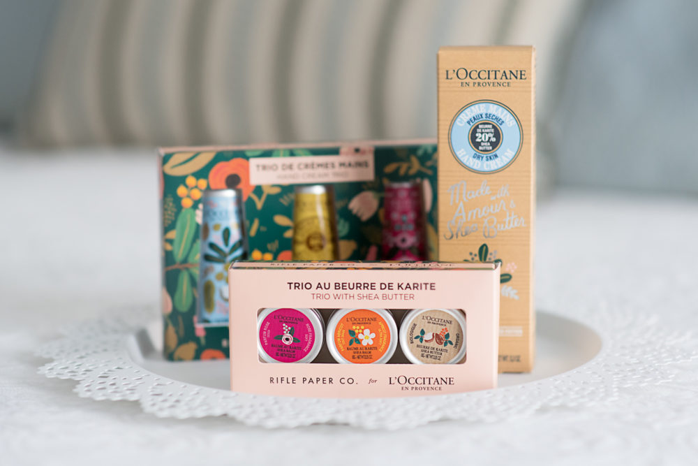 L'Occitane en Provence Shea Butter Hand Cream Review by popular Michigan blogger The Blue Hydrangeas