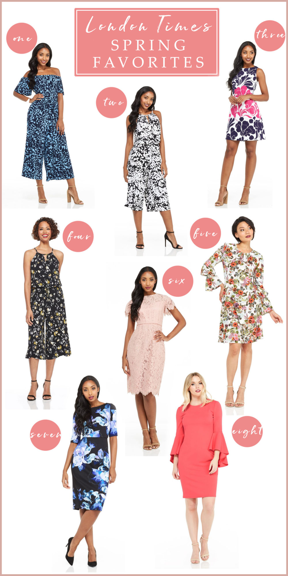 Petite Fashion and Style Blog | Fashion for Petite Women | London Times Sydney Jumpsuit | Ann Taylor Block Heel Sandals | Straw Boater Hat | Petite Friendly Jumpsuits
