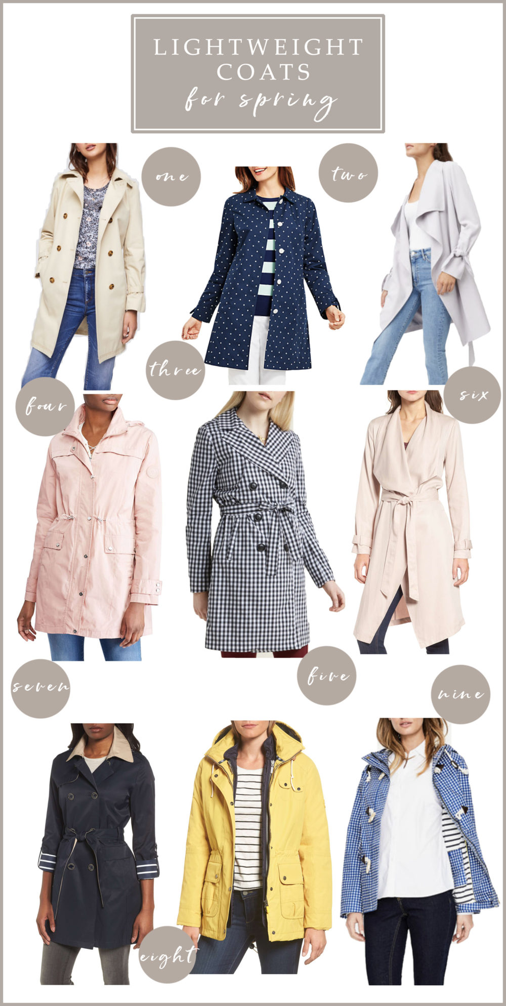 Club Monaco Ellyn Trench | Lightweight spring jackets
