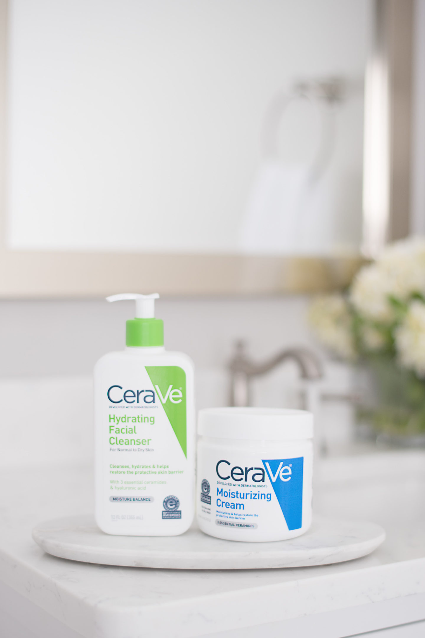 Michigan Petite Fashion and Lifestyle Blog | CeraVe Hydrating Facial Cleanser | CeraVe Moisturizing Cream