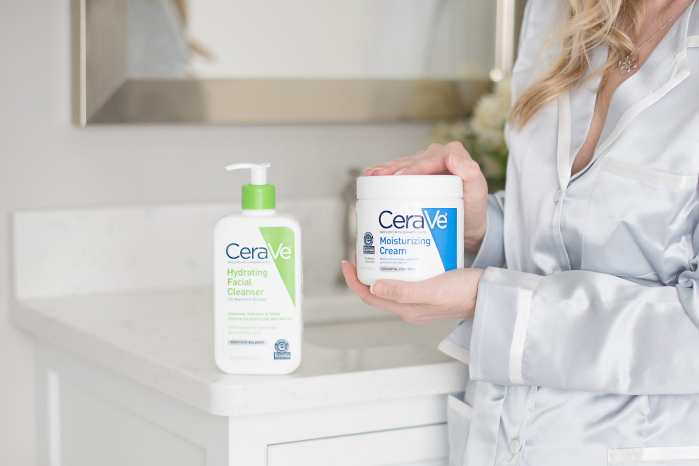 Michigan Petite Fashion and Lifestyle Blog | CeraVe Hydrating Facial Cleanser | CeraVe Moisturizing Cream