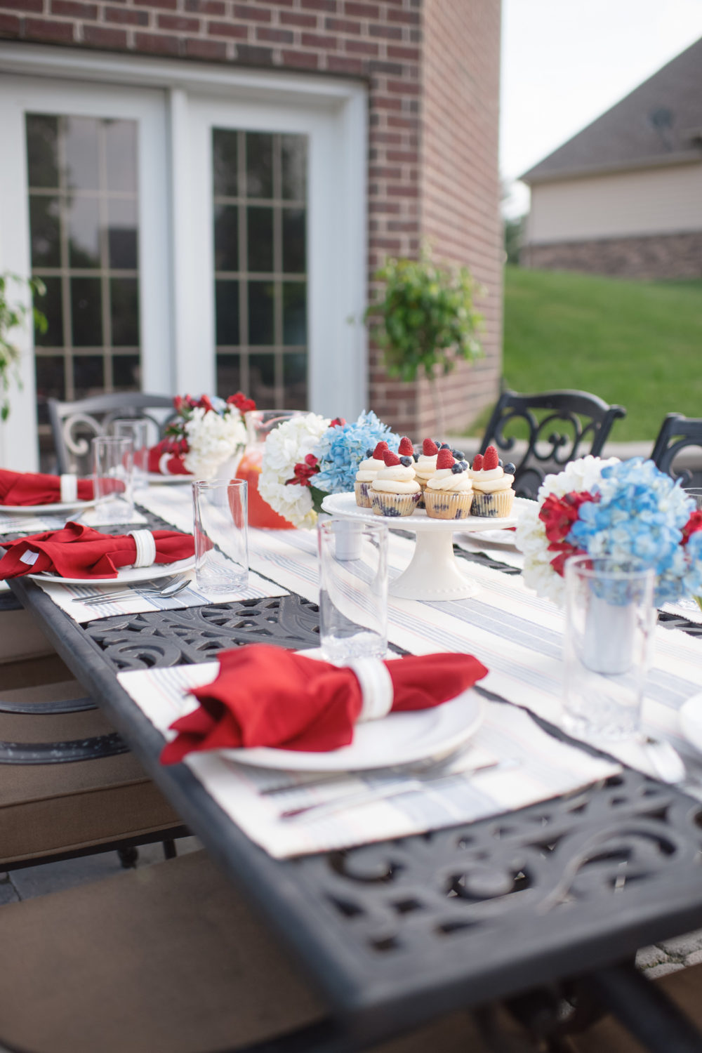 Fourth of July Tablescape