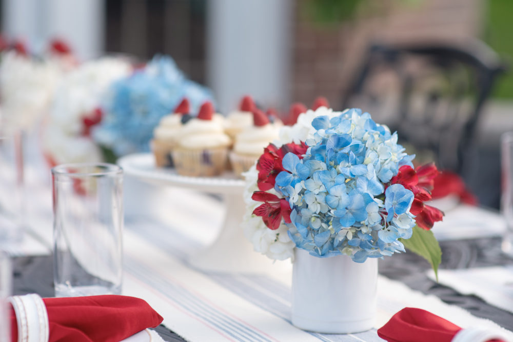 Fourth of July Tablescape