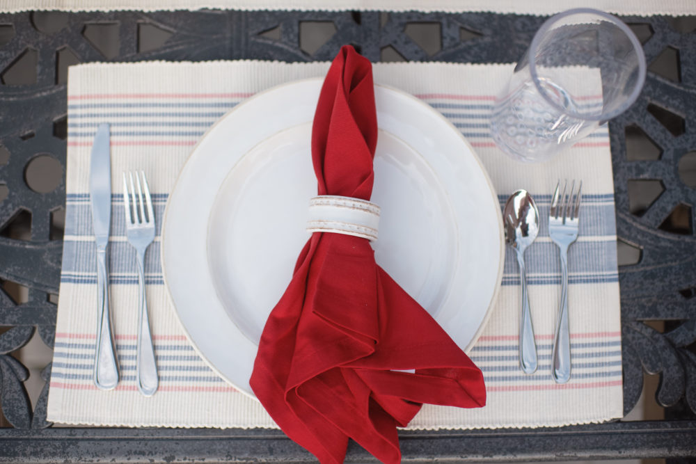 Fourth of July Tablescape