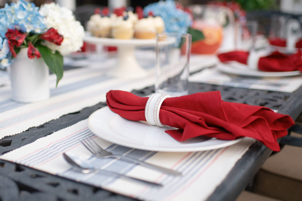 Fourth of July Tablescape