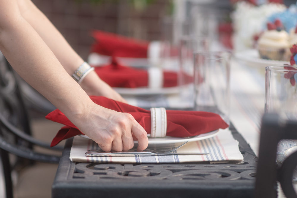 Fourth of July Tablescape