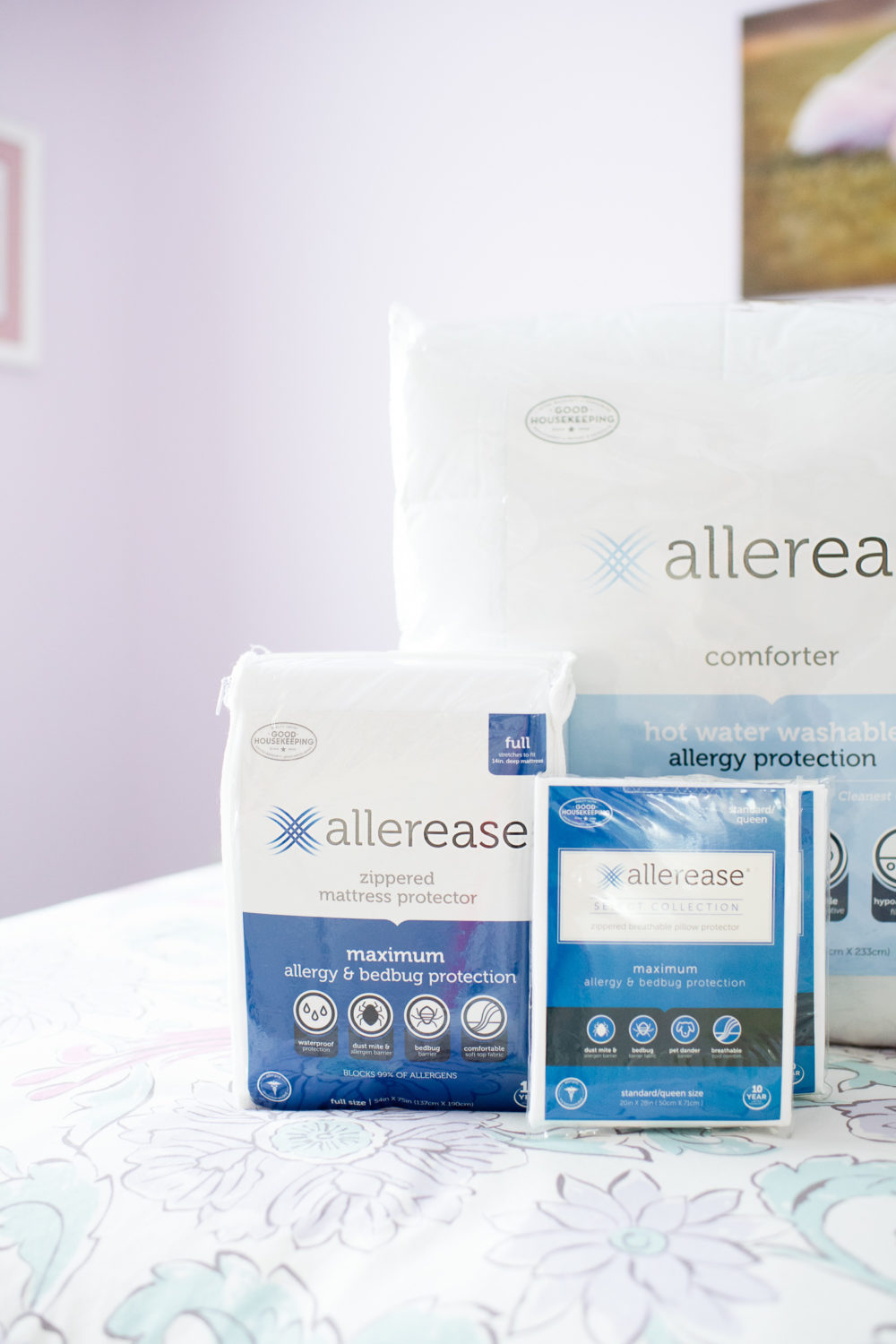 Michigan Petite Fashion and Lifestyle Blog | AllerEase Bedding | Allerease Mattress Protector | AllerEase Review