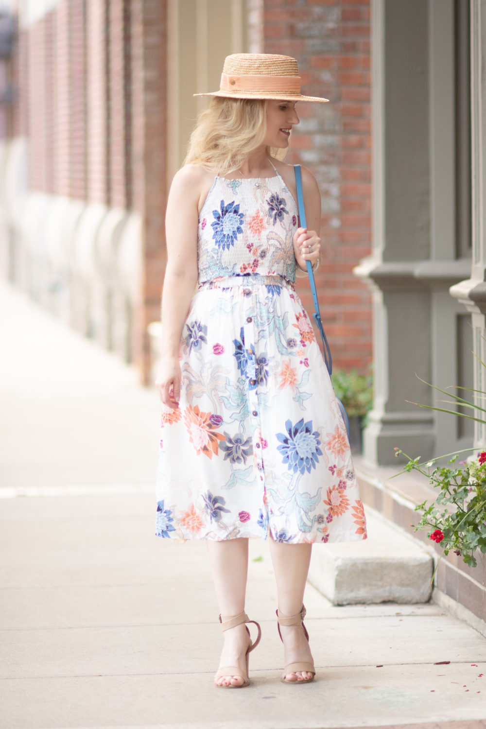 Michigan Petite Fashion and Lifestyle Blog | Amazon Prime Wardrobe | MinkPink Floral Dress
