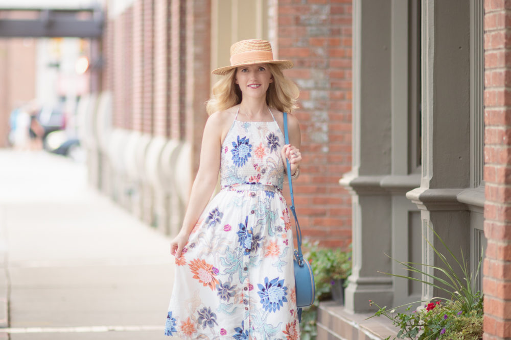 Michigan Petite Fashion and Lifestyle Blog | Amazon Prime Wardrobe | MinkPink Floral Dress