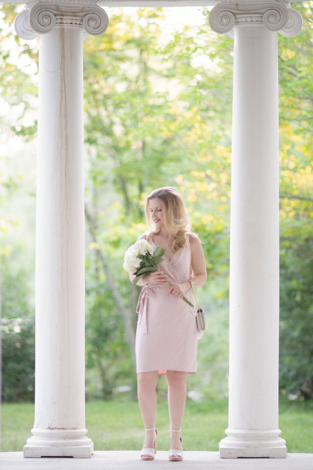 Michigan Petite Fashion and Lifestyle Blog | Everlane The Japanese GoWeave Tank Mini Wrap Dress | Fashion Blogging Tips