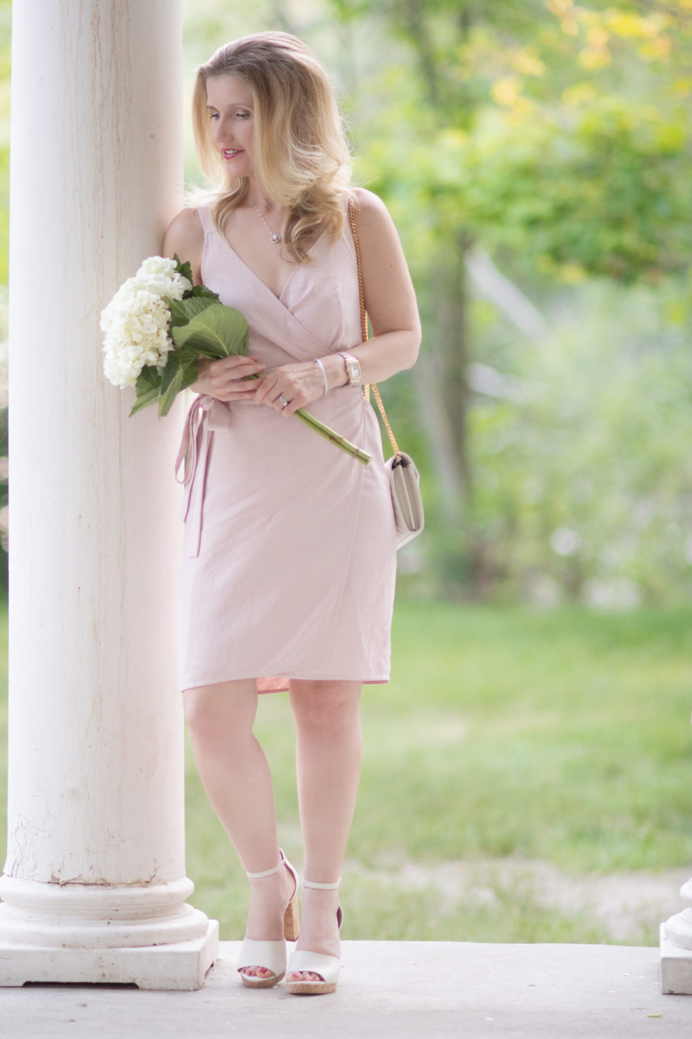 Michigan Petite Fashion and Lifestyle Blog | Everlane The Japanese GoWeave Tank Mini Wrap Dress | Fashion Blogging Tips
