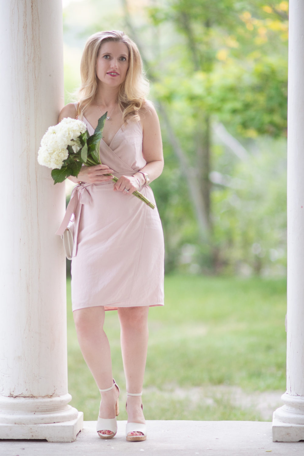 Michigan Petite Fashion and Lifestyle Blog | Everlane The Japanese GoWeave Tank Mini Wrap Dress | Fashion Blogging Tips