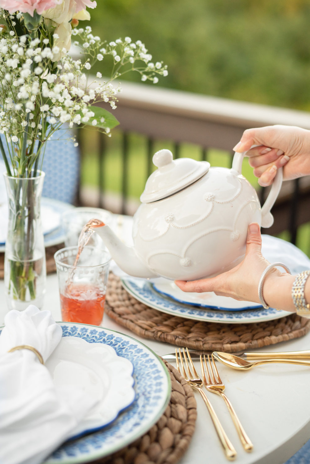 Petite Fashion and Style Blog | French Tea Party Inspiration | Gal Meets Glam Helen Dress |