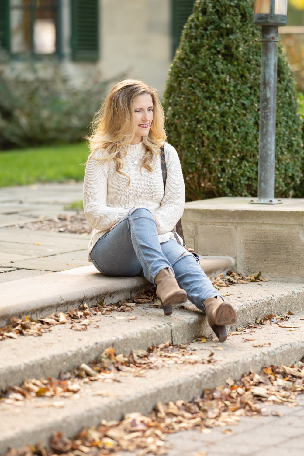 Petite Fashion and Style Blog | 1901 Cashmere Cable Sweater | Fall Sweaters