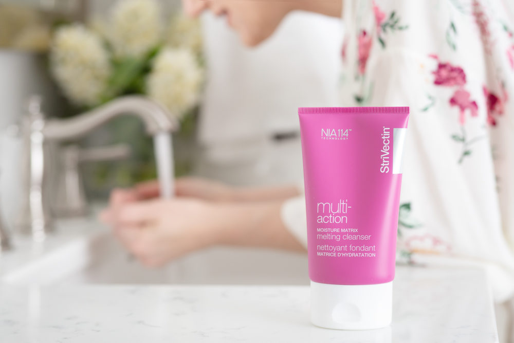 Petite Fashion and Style Blog | Strivectin Multi-Action Restorative Skin Firming Cream | Strivectin Intensive Eye Cream for Wrinkles | Strivectin STAR Light Retinol Night Oil | Strivectin Moisture Melting Cleanser