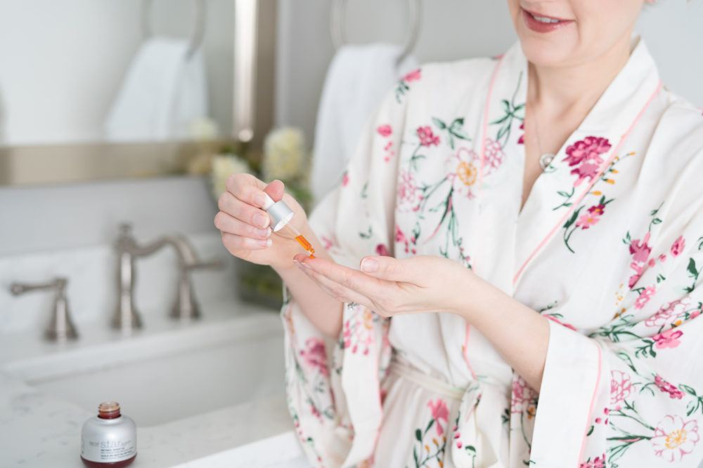 Petite Fashion and Style Blog | Strivectin Multi-Action Restorative Skin Firming Cream | Strivectin Intensive Eye Cream for Wrinkles | Strivectin STAR Light Retinol Night Oil | Strivectin Moisture Melting Cleanser