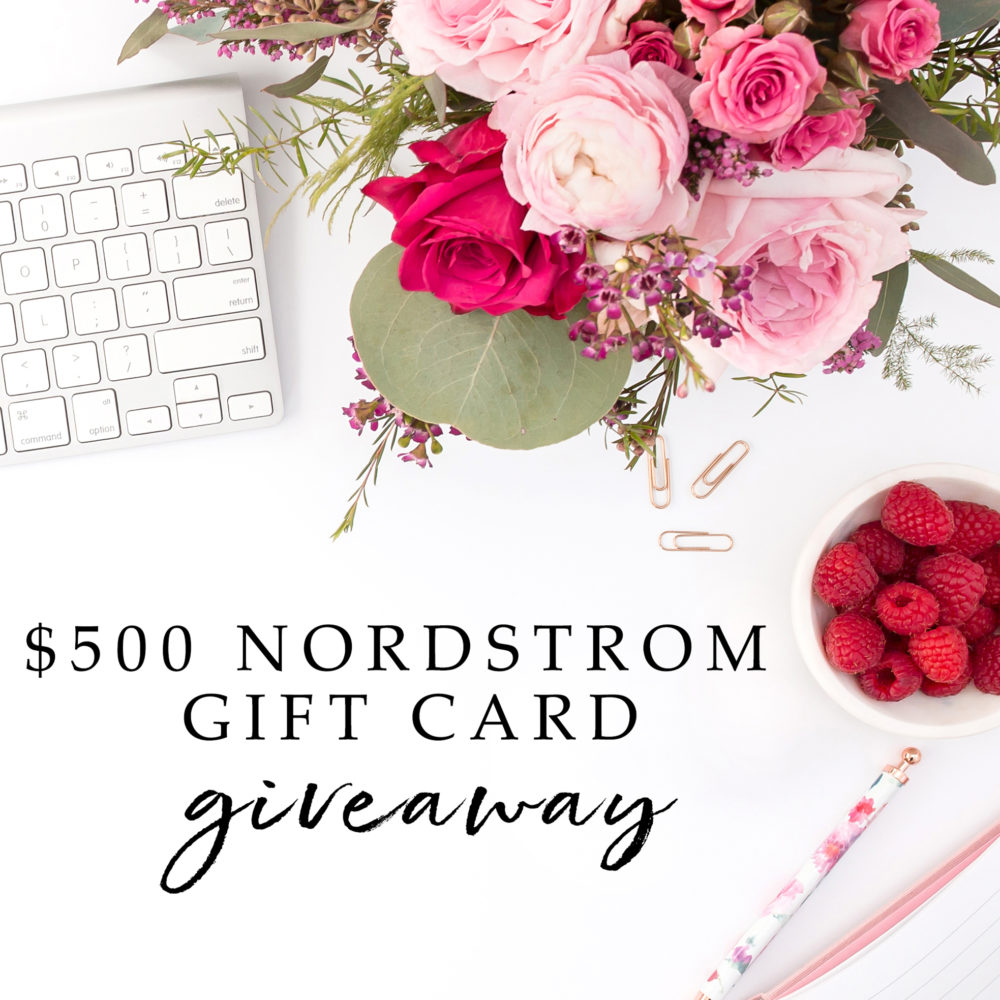 Nordstrom giveaway | $500 Nordstrom giveaway