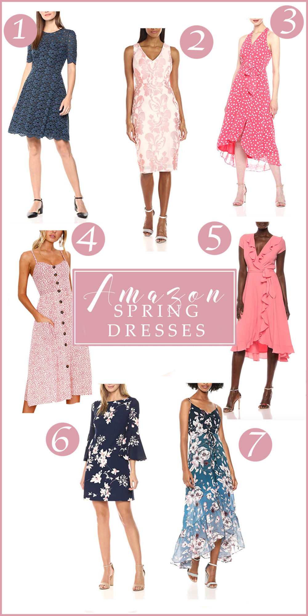 Petite Fashion Blog | Amazon Spring Dresses | Petite Spring Dresses | Pink Dresses | Floral Dresses for Spring