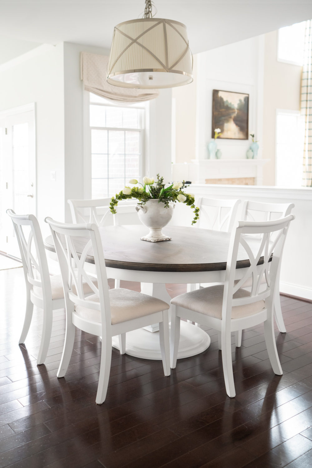 Petite Fashion Blog |White Kitchen | Inset Cabinets | From Overlay to Inset |Rustic Elements Furniture
