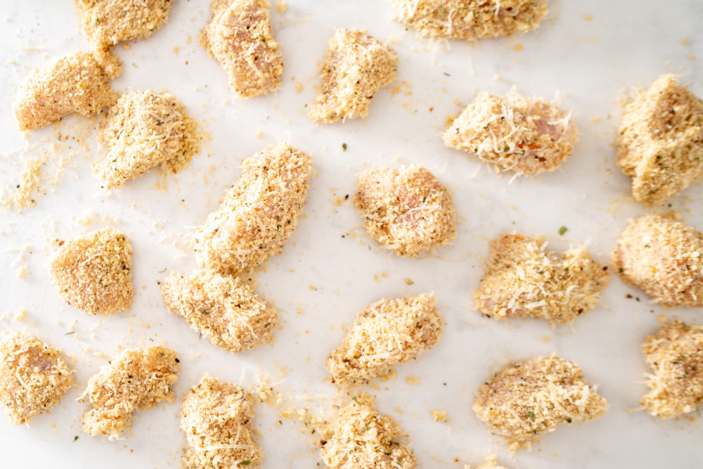 Petite Fashion Blog | Lighthouse Caesar Dressing | Air Fryer Chicken Nuggets | Breville Air Fryer