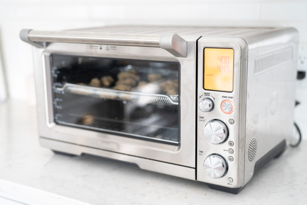 Petite Fashion Blog | Lighthouse Caesar Dressing | Air Fryer Chicken Nuggets | Breville Air Fryer