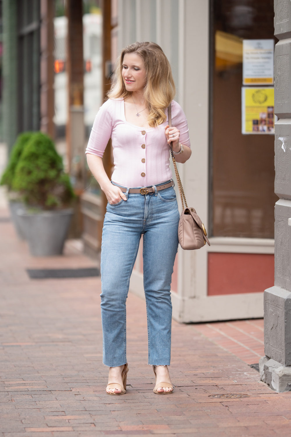Petite Fashion Blog | Everlane Kick Crop Jeans Review | Everlane Jeans | Petite Friendly Jeans