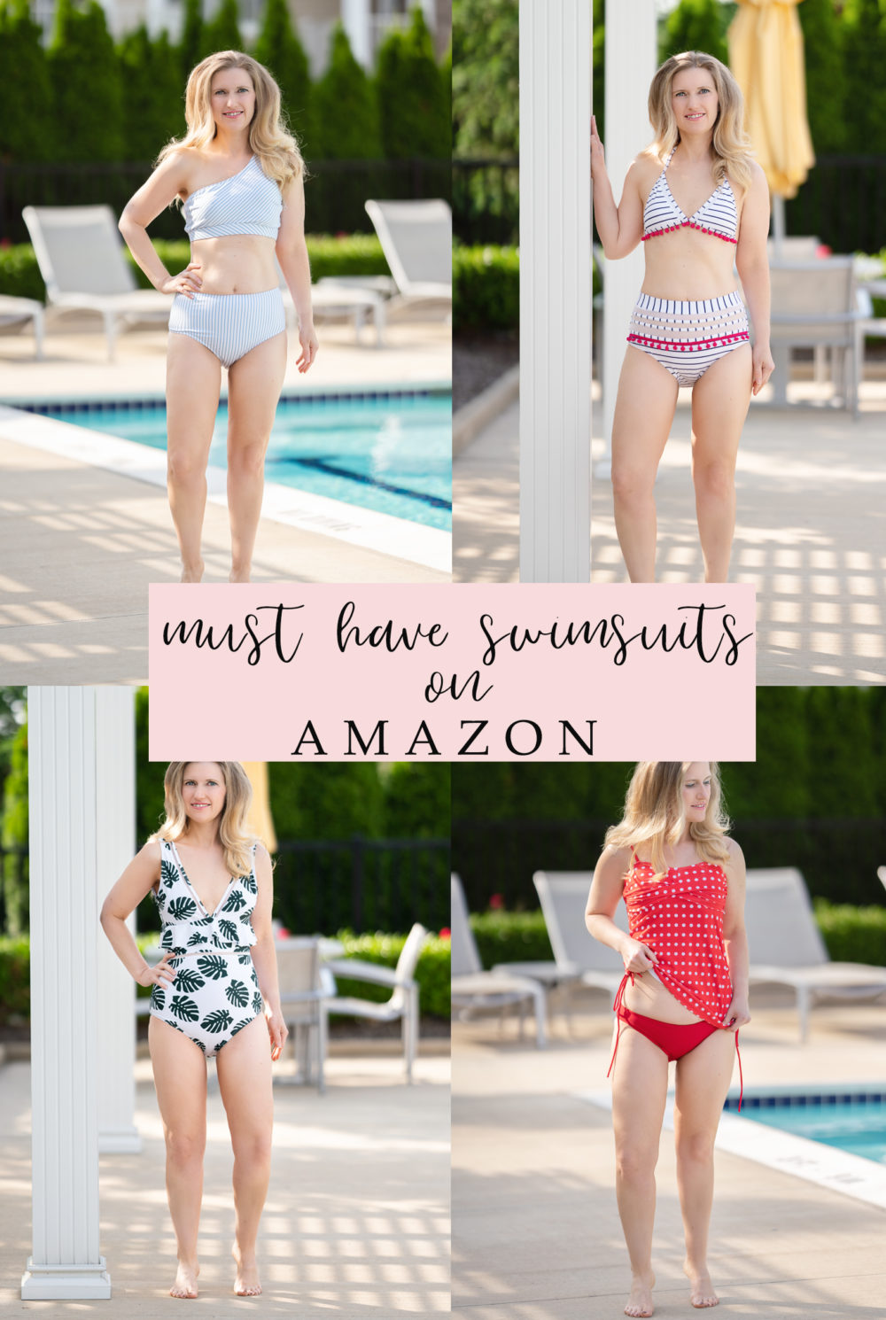 Petite Fashion Blog | Amazon Swimsuits | Amazon Bikinis | Women's Swimsuits | Affordable Swimsuits 