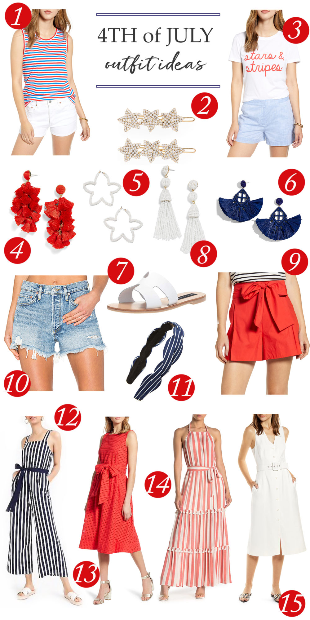 Fourth of July Outfits | Fourth of July Outfit Ideas