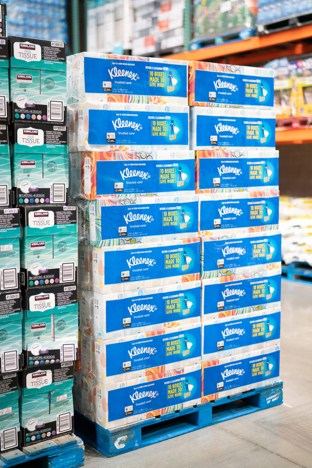 Petite Fashion Blog | Kleenex Tissues at Costco | Be a Classroom Hero