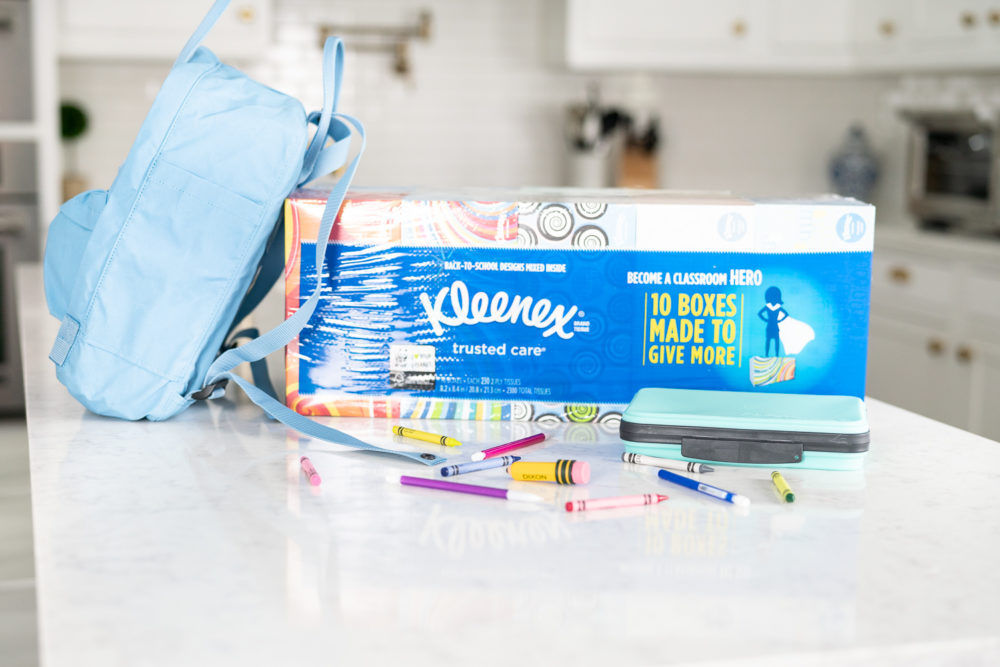 Petite Fashion Blog | Kleenex Tissues at Costco | Be a Classroom Hero