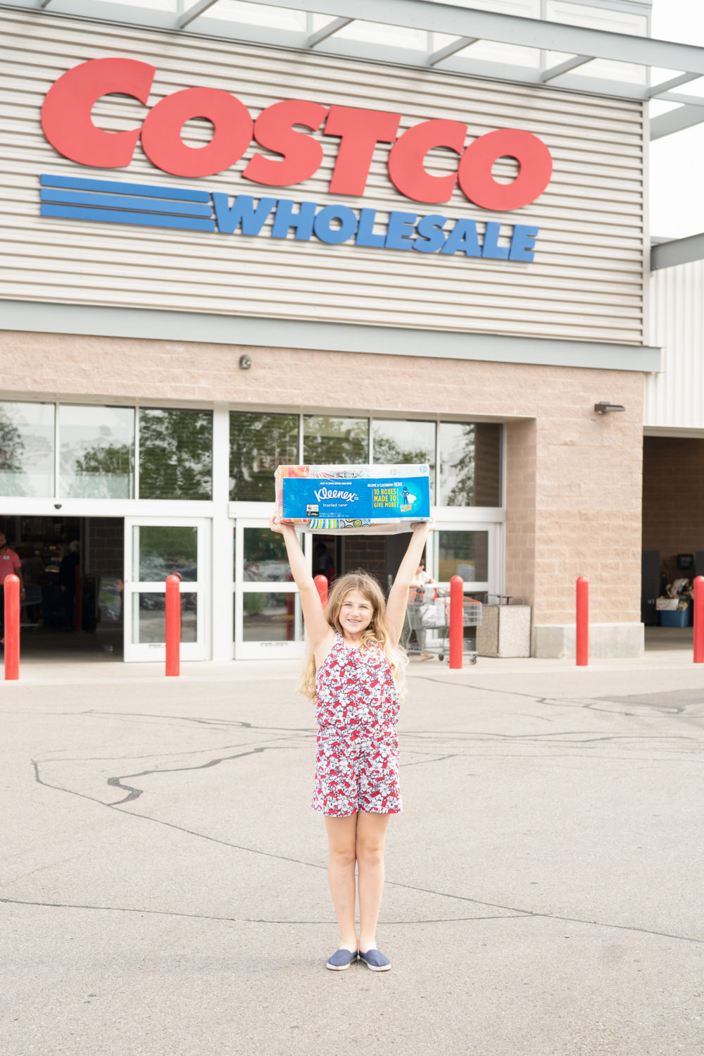 Petite Fashion Blog | Kleenex Tissues at Costco | Be a Classroom Hero
