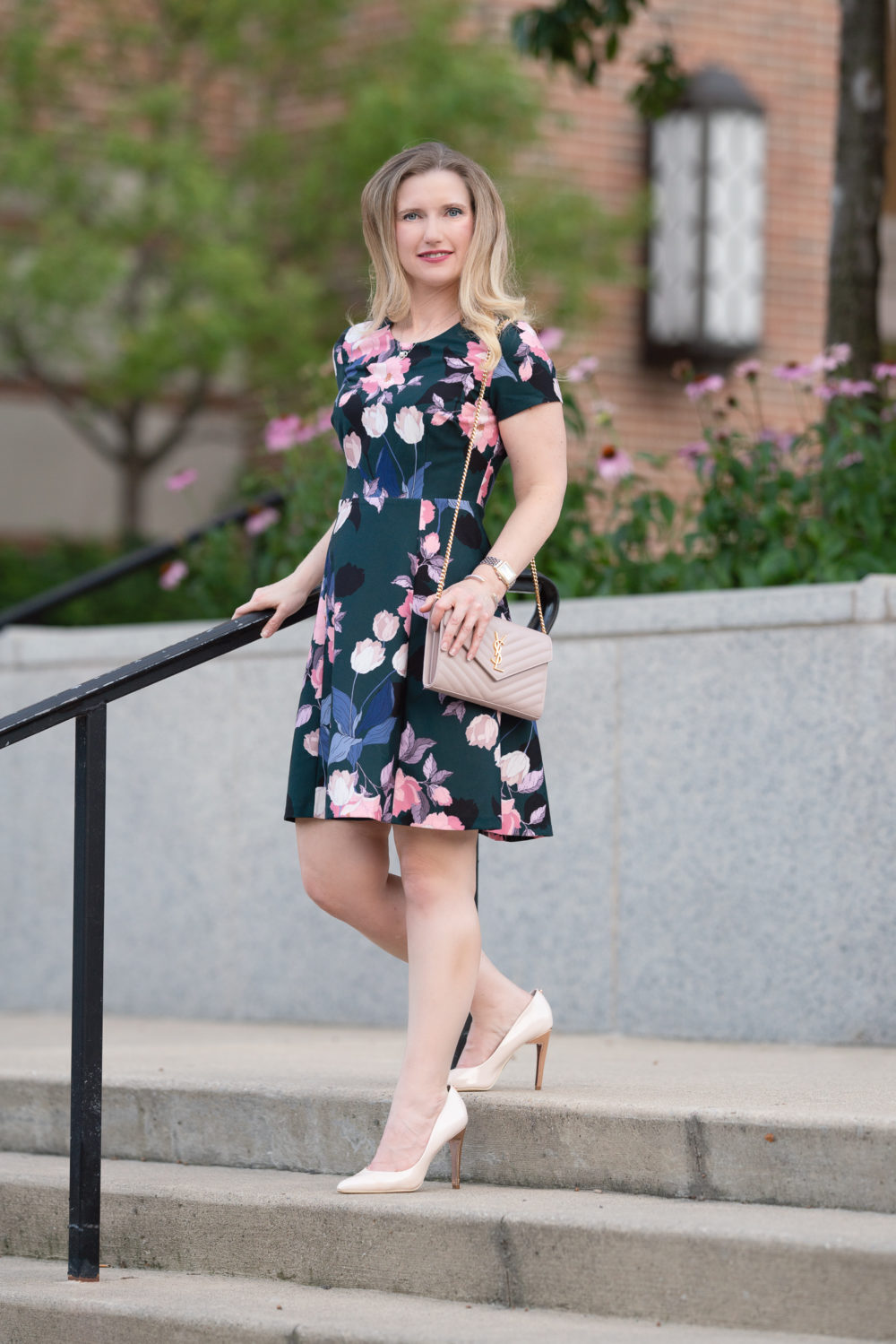 Petite Fashion Blog | Nordstrom Anniversary Sale | Eliza J Fit and Flare Dress